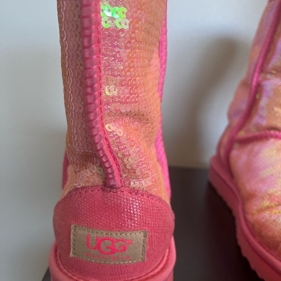 Pink sequin boot - Picture 2 of 3